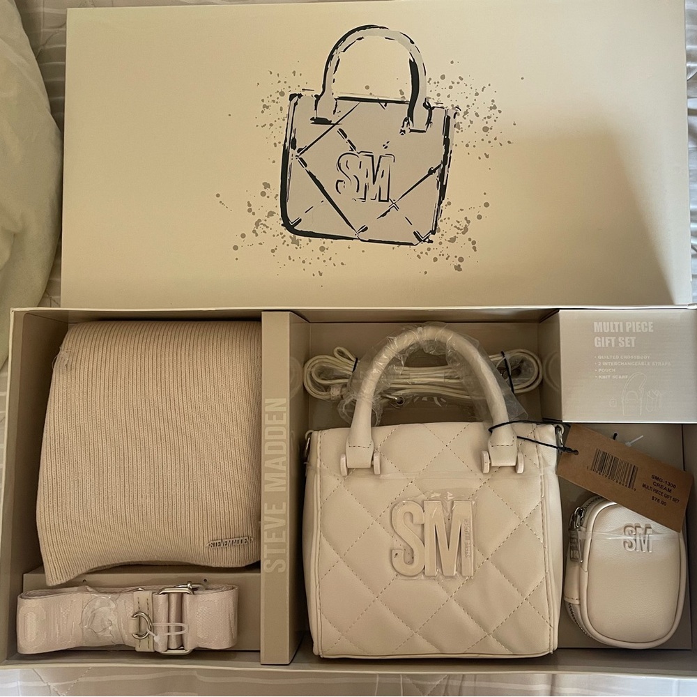 Steve Madden Cream Mini Bag Collection